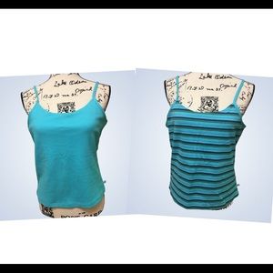 2/$12 set of new spaghetti strap tops.